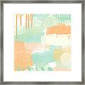Spumoni 2- Abstract Painting Framed Print
