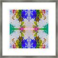 Squeezing Into Paradise Absract Healing Artwork By Omaste Witkow Framed Print