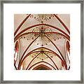 St Goar Organ And Ceiling Framed Print