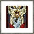 St. Joan Of Arc With St. Michael The Archangel 042 Framed Print