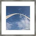 St. Louis Gateway Arch Arching Framed Print