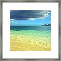 St. Maarten Tropical Paradise Framed Print