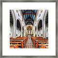 St Mary's Catholic Church - The Nave Framed Print