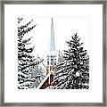 St Mary's With New Shingles Framed Print