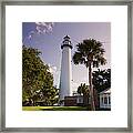 St. Simons Island Lighthouse Framed Print