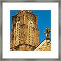 St Sophia Tower And Crosses Framed Print