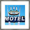 Stagecoach 66 Motel Framed Print