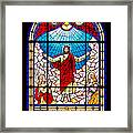 Stained Glass Window Framed Print