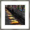 Stains In The Path Framed Print