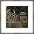 Stair Reliefs Right Framed Print