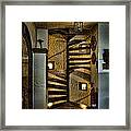 Staircase - Spiral Iii Framed Print