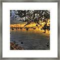 Standing Watch Framed Print