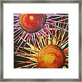 Stars With Colors Framed Print