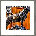 Statue Of Balto In Nyc Central Park Framed Print