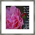 Stay With Me Framed Print