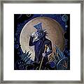 Steampunk Crownman Framed Print