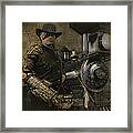 Steampunk - The Man 1 Framed Print