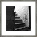 Steps On Patmos Framed Print