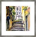 Steps To Saint Marys Church Kilkenny Framed Print