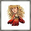 Stevie Nicks Framed Print