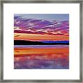 Stillness Panorama Framed Print