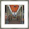 Stockyard Mall Framed Print