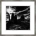 Stone Alignment At Waterville Framed Print