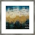 Stonewashed Blue Framed Print