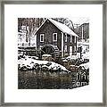 Stony Brook Grist Mill Of Brewster Framed Print