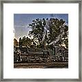 Stopped At Chama Framed Print