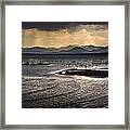 Storm At Mono Lake Framed Print