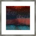 Storm Coming Framed Print