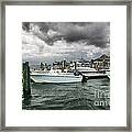 Storm Over Banks Channel Framed Print