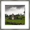 Storm Over Maine Framed Print