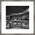 Stormy Morning Over Columbus Framed Print