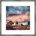 Stormy Sunset Framed Print
