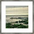 Stormy Weather Moving In Framed Print