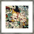 Street Art Valparaiso Chile 6 Framed Print