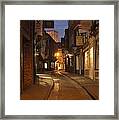 Street In Cork - England Framed Print