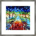 Street Lights Framed Print