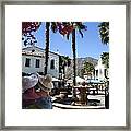 Street Market Framed Print