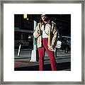 Street Style - New York City - February Framed Print