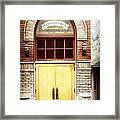 Street View Framed Print