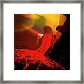 Stress Therapy Room Framed Print