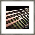 String Abstract Large Framed Print