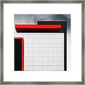 Structure Wal Framed Print