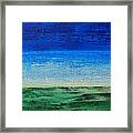Study Of Earth And Sky Framed Print