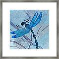 Sumi Dragonfly Framed Print