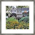 Summer At The Grist Mill Framed Print