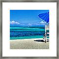 Summer Blues Framed Print